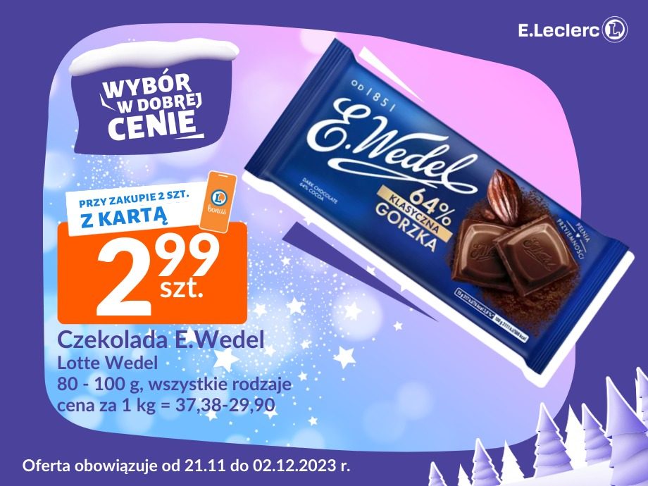 Czekolada 21.11. – 02.12.2023